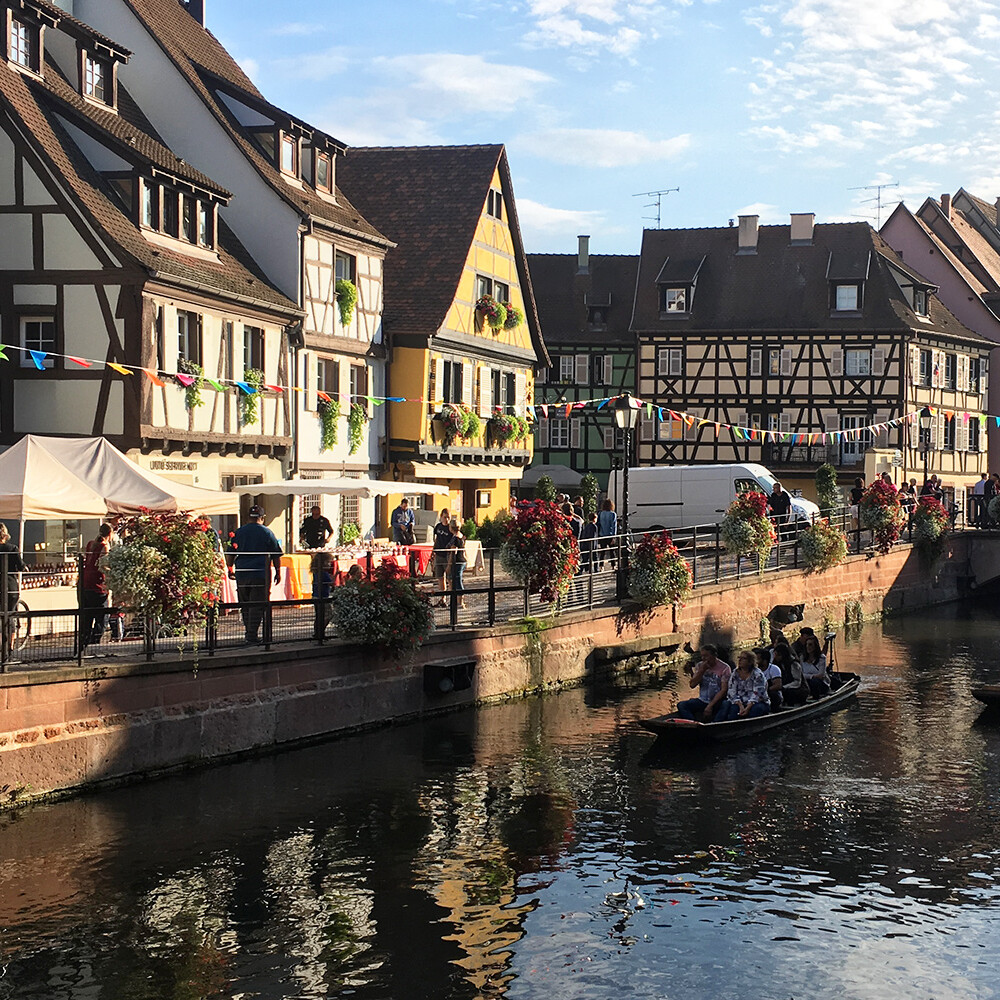 Colmar Alsacen viinitie Ranska