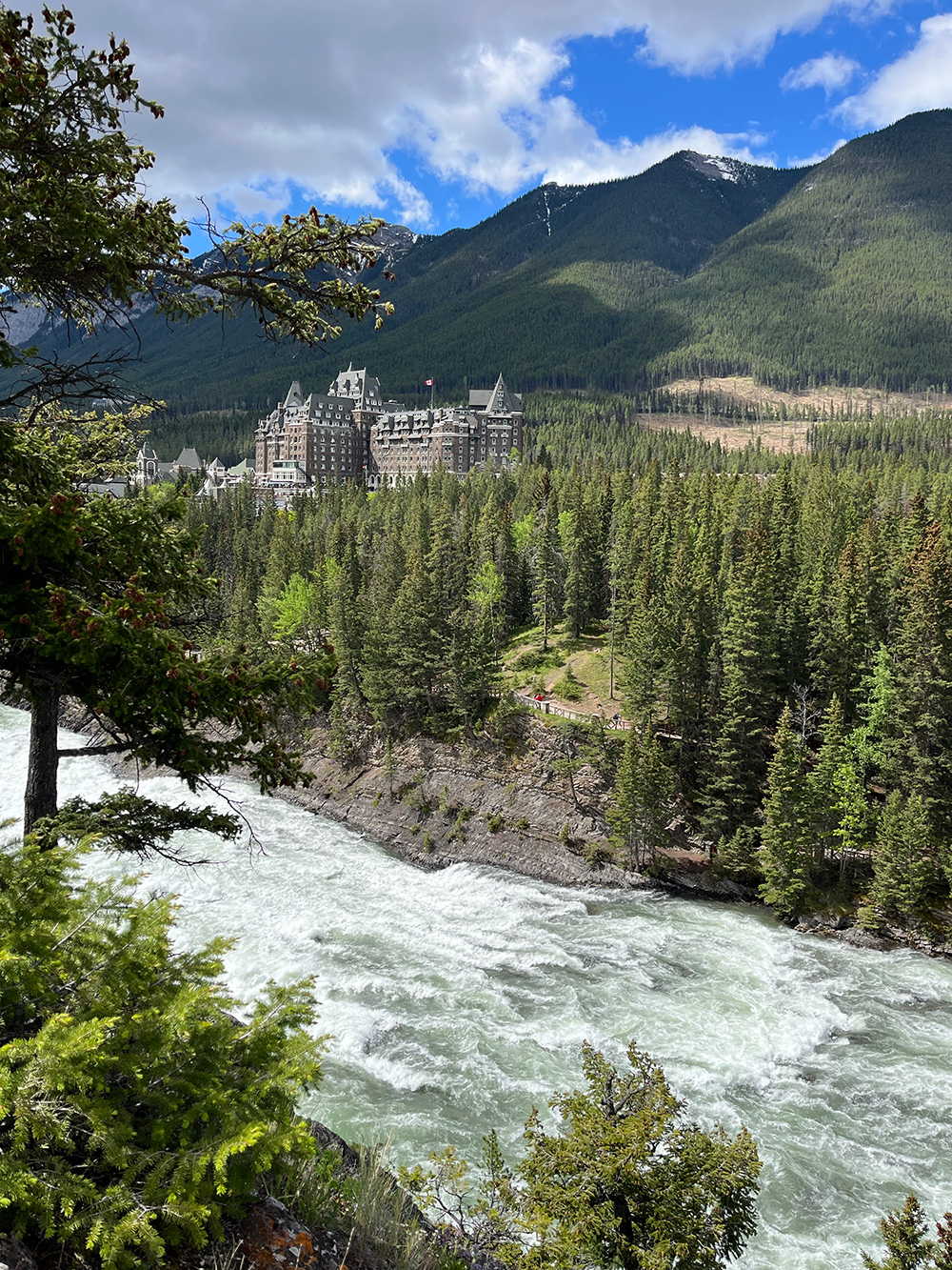 Bow Falls Banff Kanada