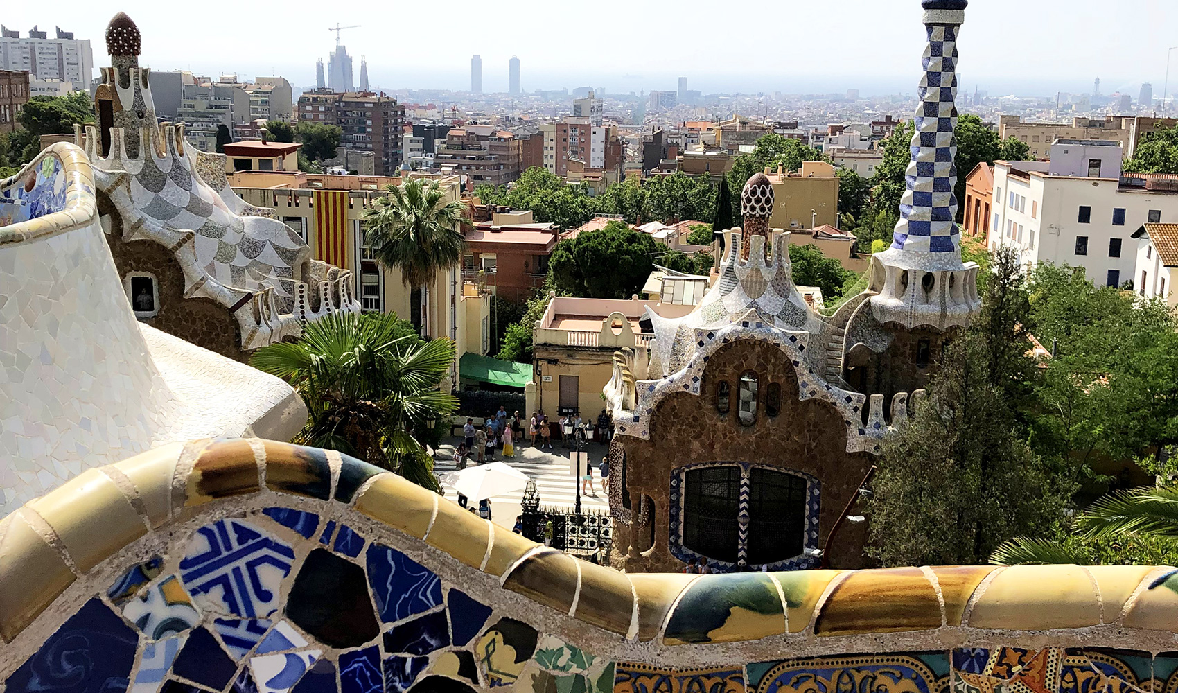 Parc Güell Barcelona Espanja