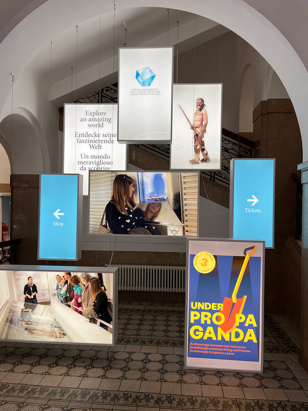 Ötzi museo Bolzano Italia