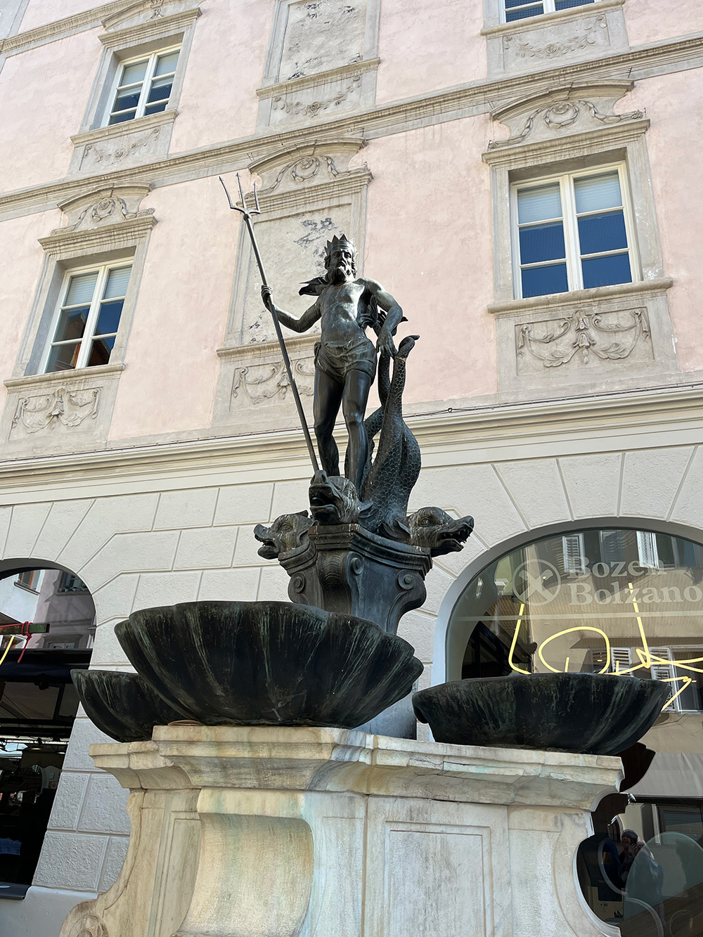 Neptunus suihkulähde Bolzano