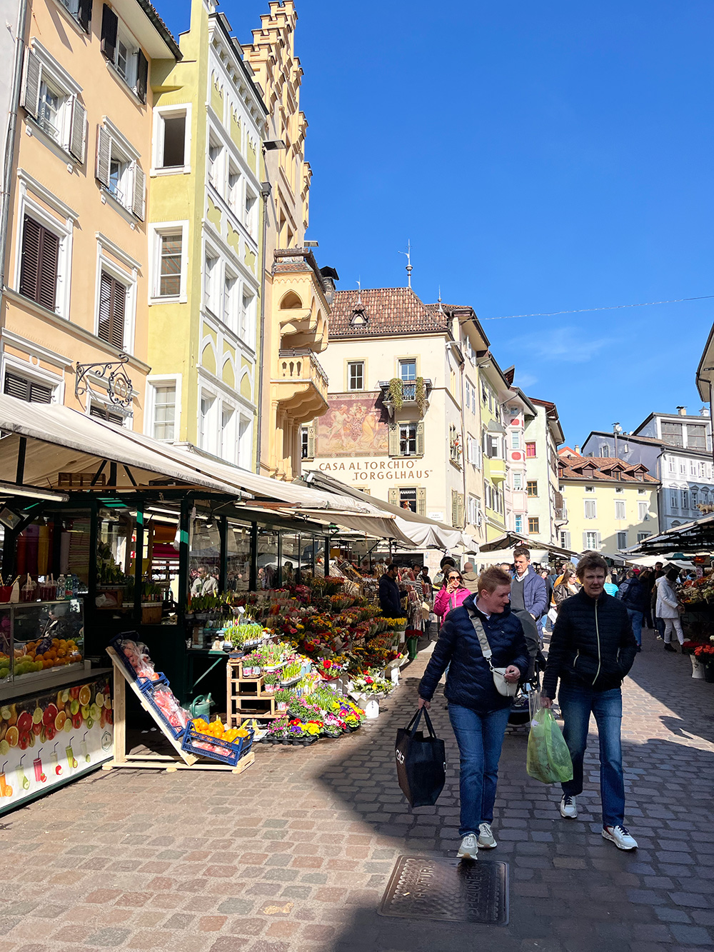 Piazza delle Erbe Bolzano
