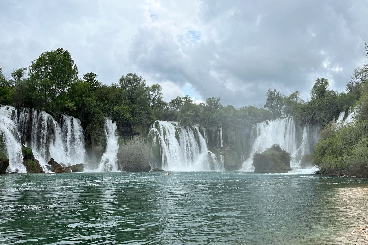 kravice vesiputous bosnia-hertsegovina