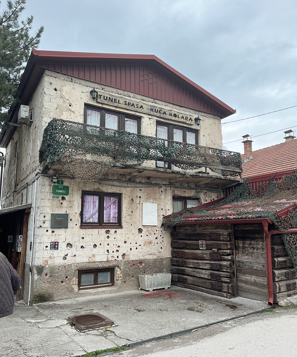 Tunnelimuseo Sarajevo Bosnia-Hertsegovina