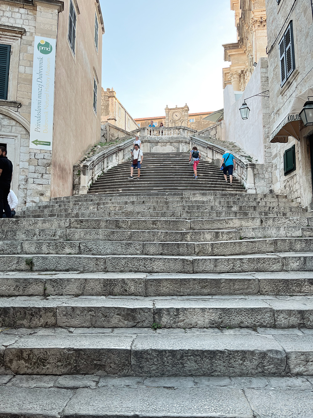 Jesuiittaportaat Dubrovnik Kroatia