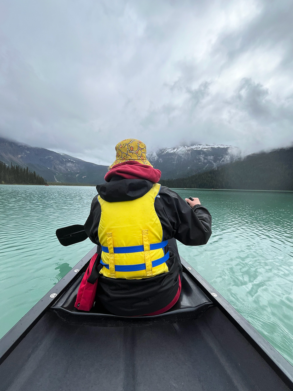 Emerald Lake kanootti Kanada
