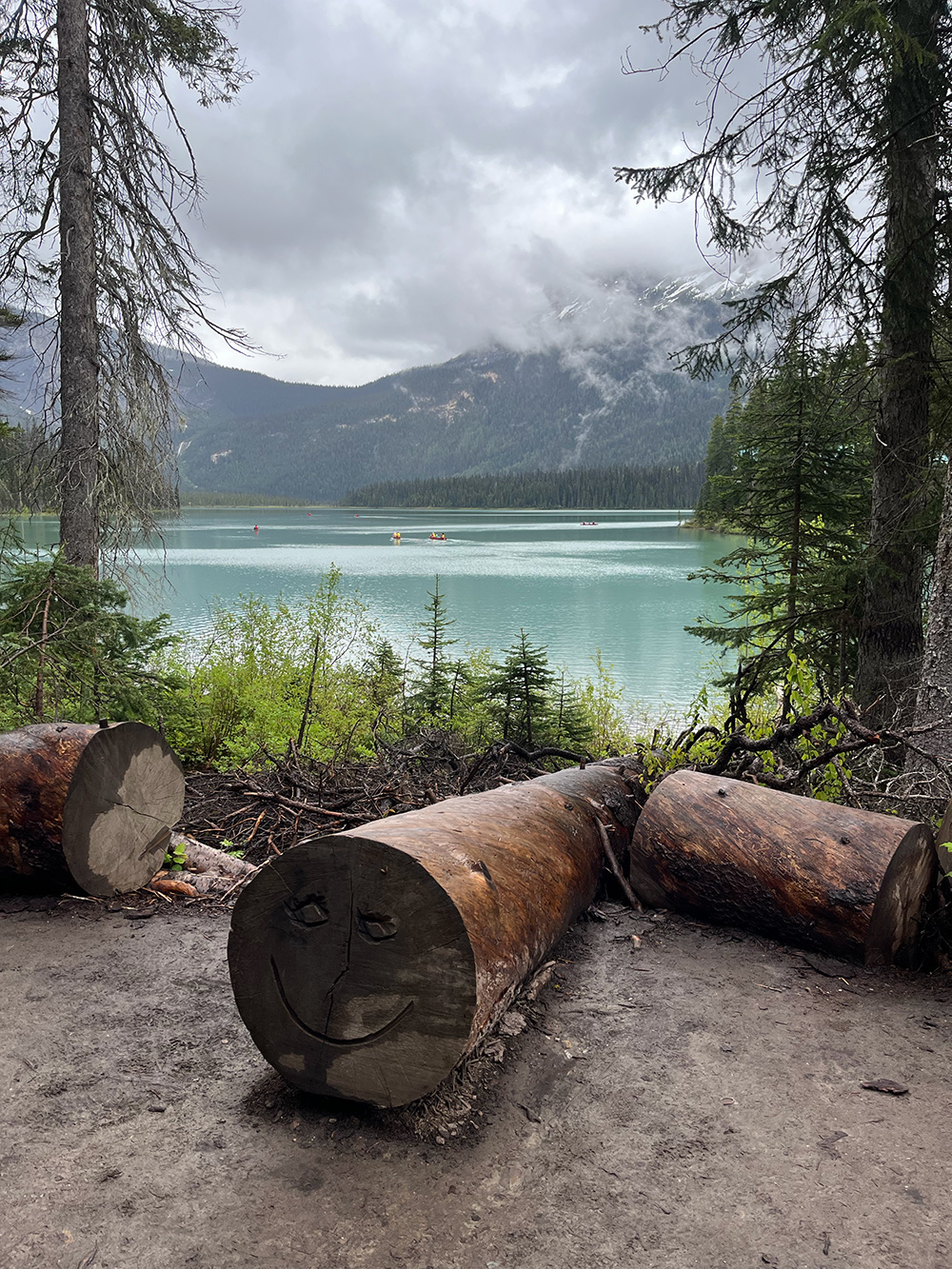 Emerald Lake kierrä järvi