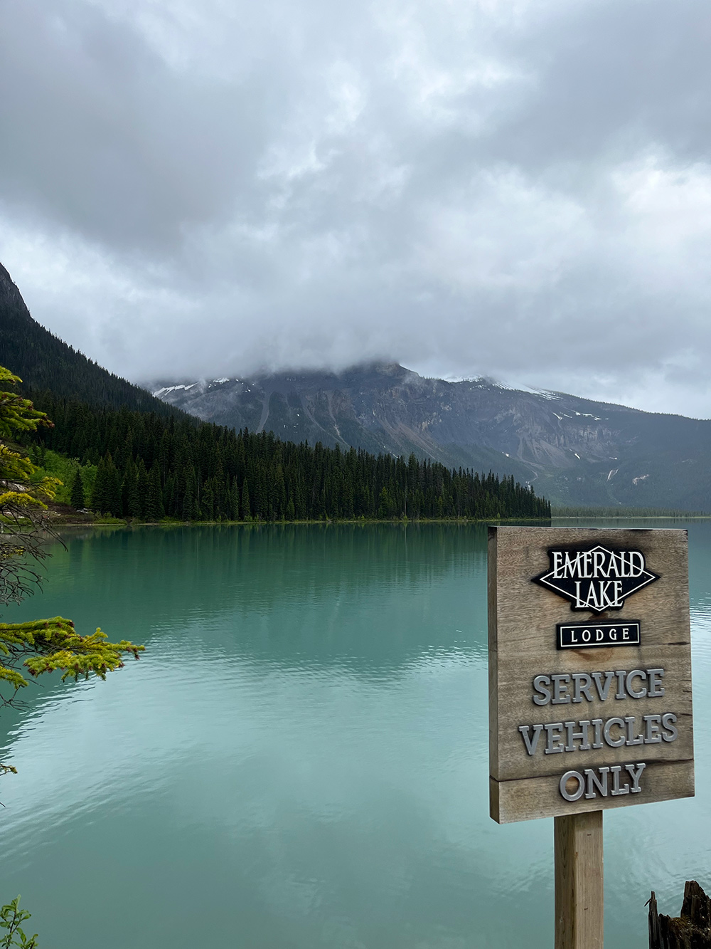 Emerald Lake Kalliovuoret Kanada