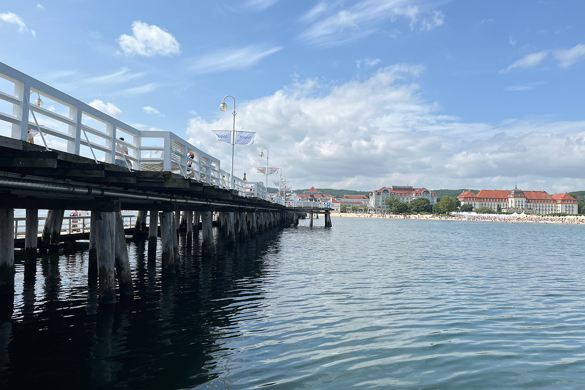 Sopot laituri Puola