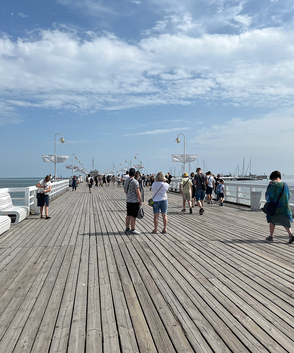 Sopot laituri Puola