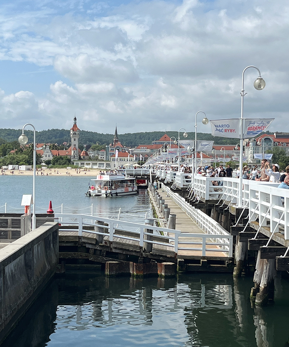 Sopot laituri Puola