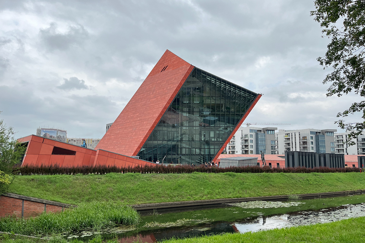 Toisen maailmansodan museo Gdansk Puola