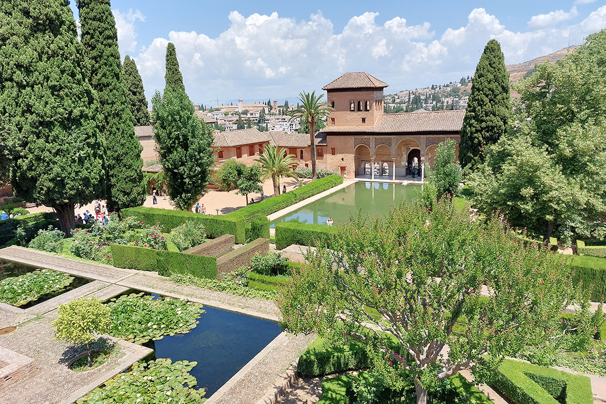 Nasridin palatsi Alhambra Granada