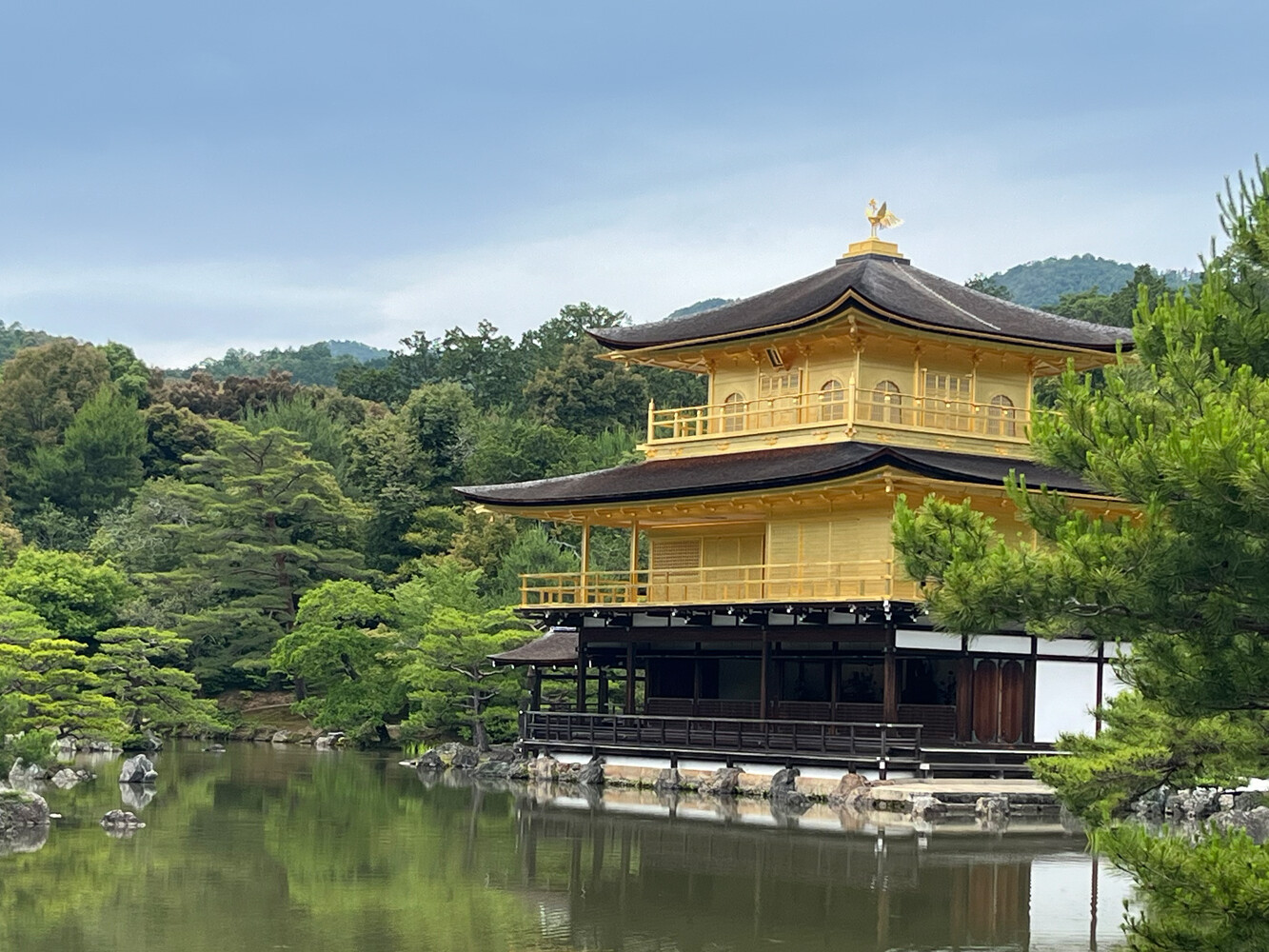 Kultainen temppeli Kioto Japani