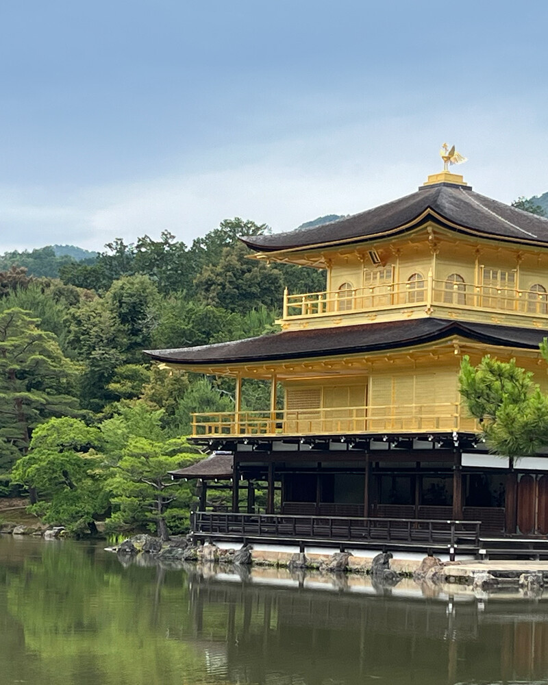 Kultainen temppeli Kioto Japani