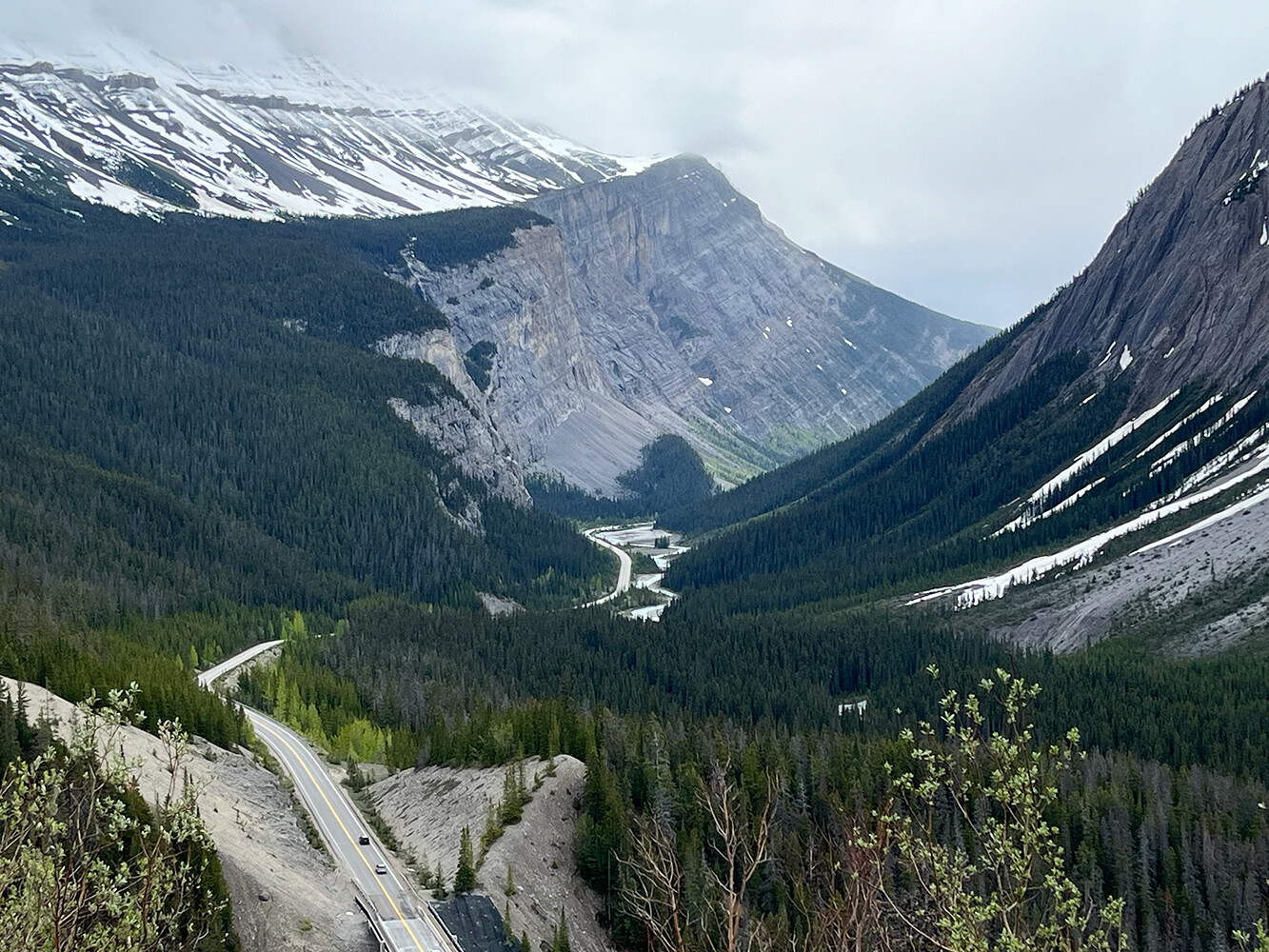 Big Bend Icefields Parkway Kanada