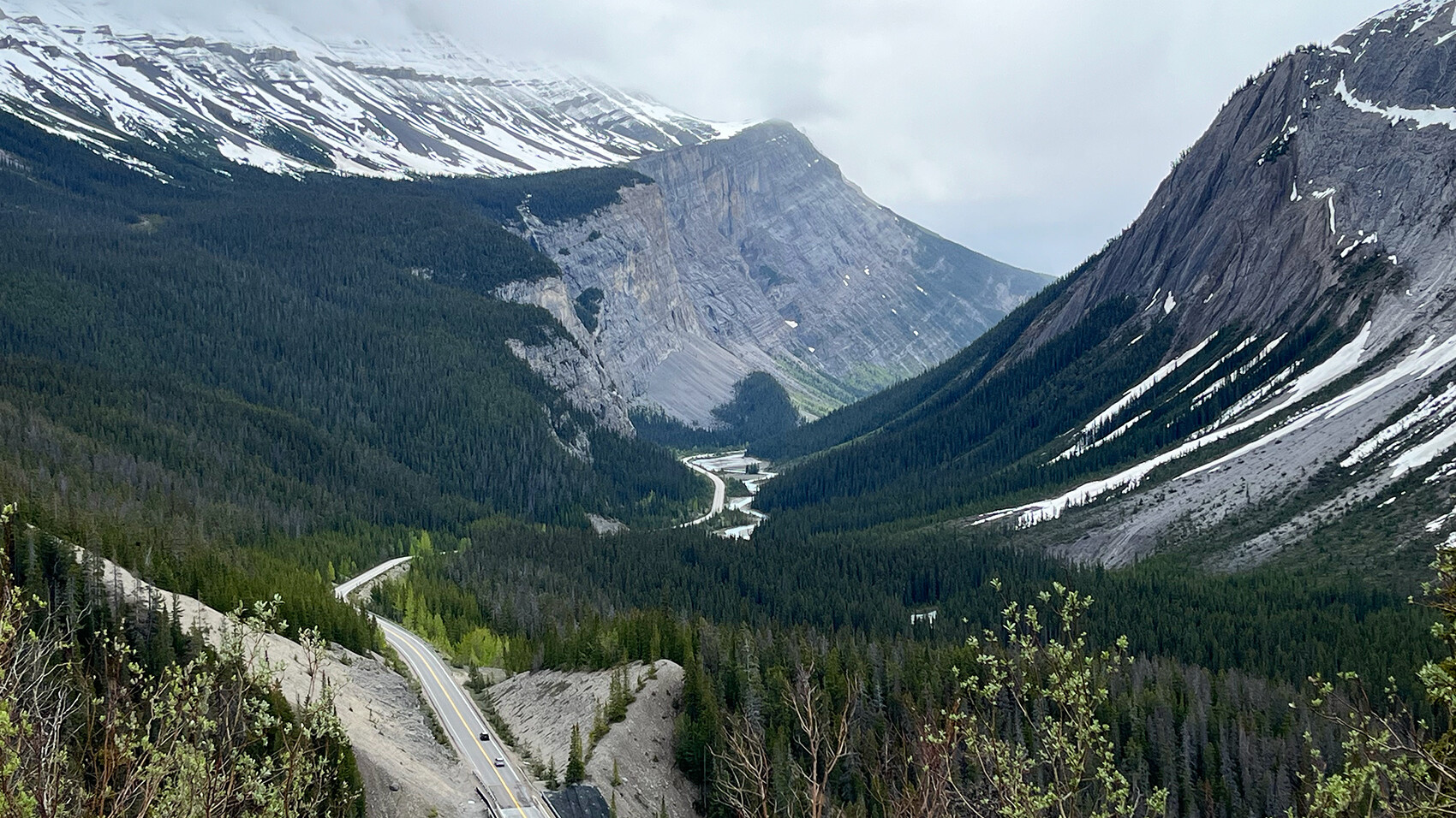Big Bend Icefields Parkway Kanada