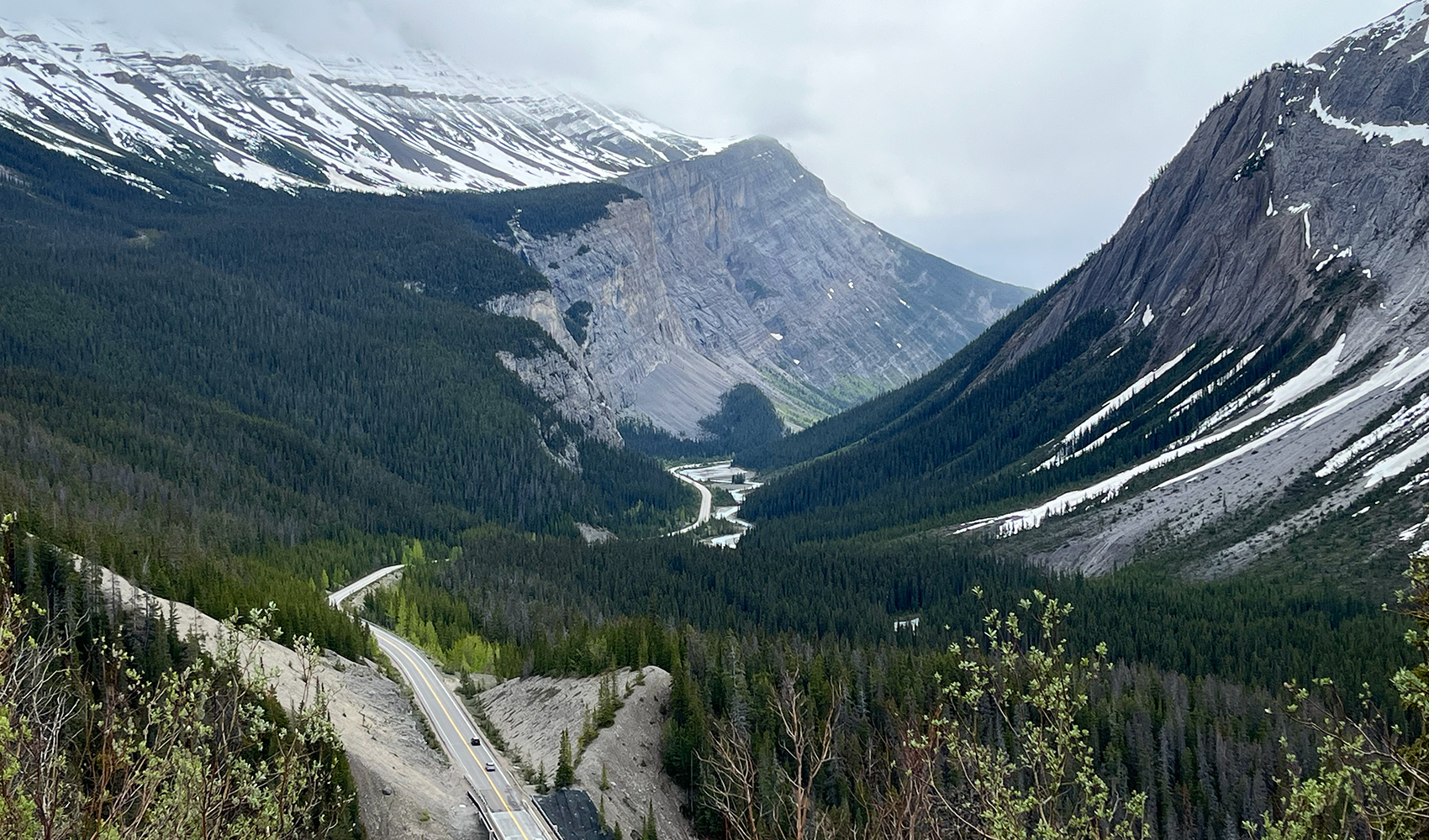 Big Bend Icefields Parkway Kanada
