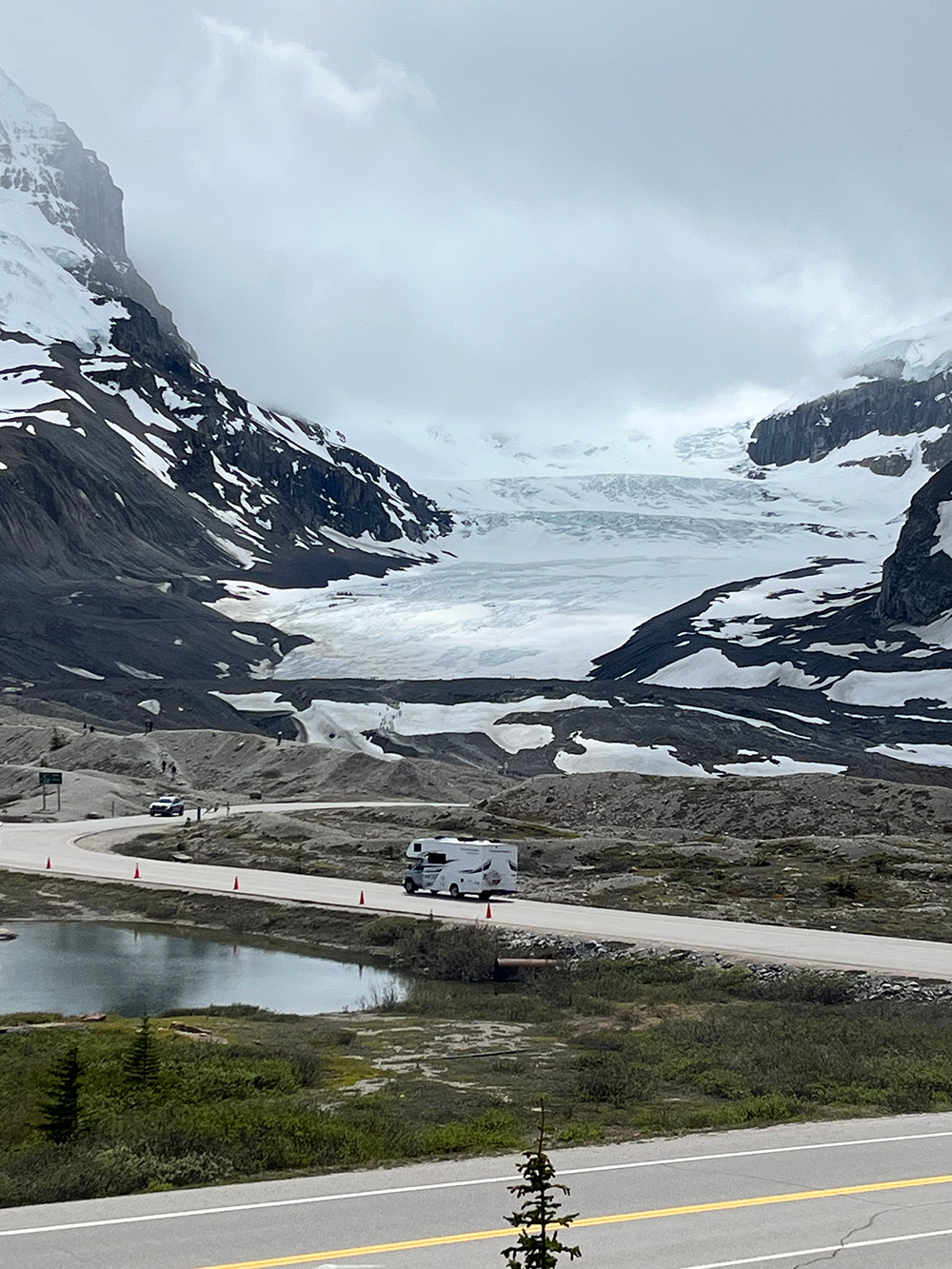 Columbia Icefield Kanada Kalliovuoret