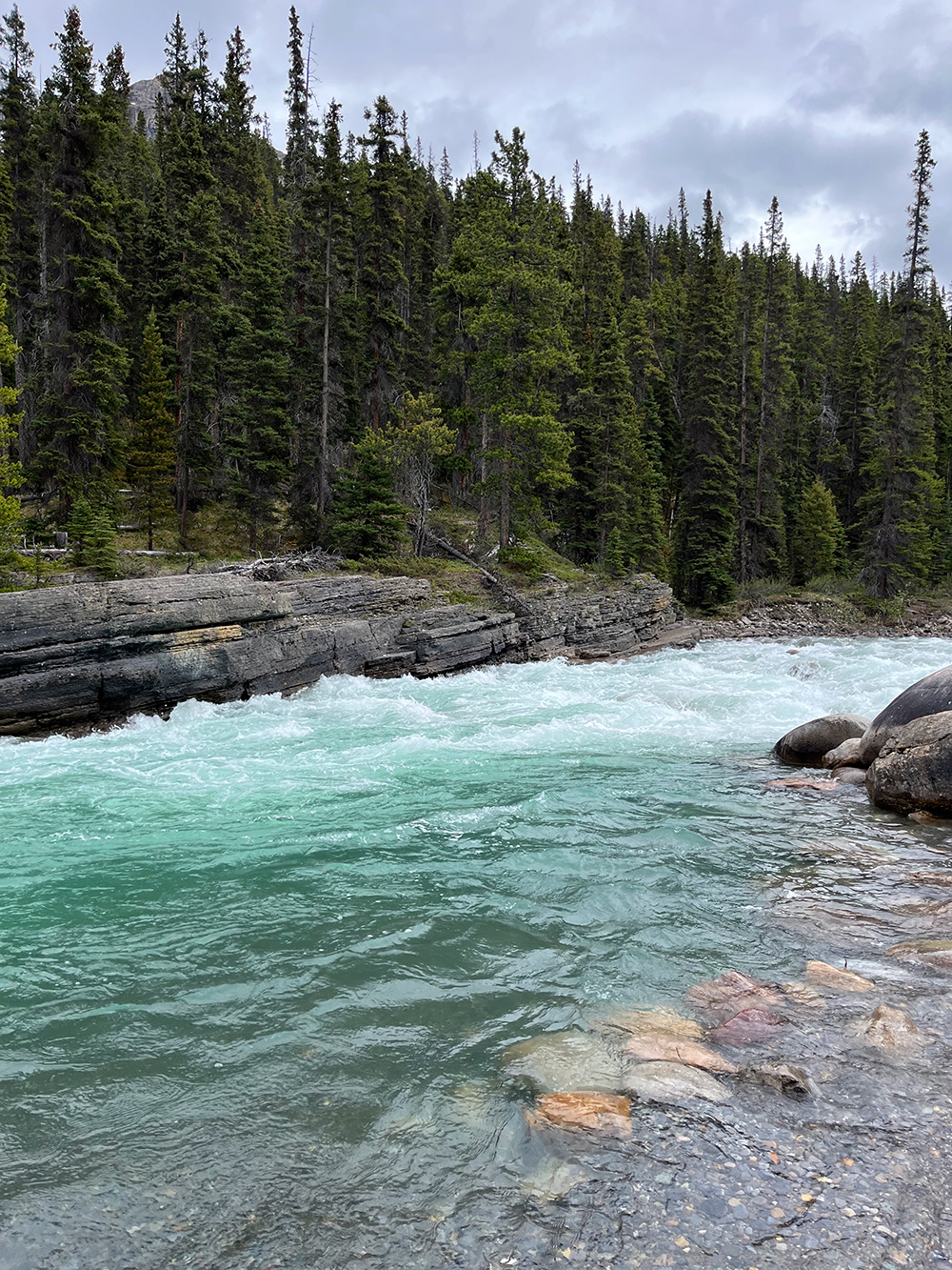Mistaya Canyon Icefields Parkway Kanada