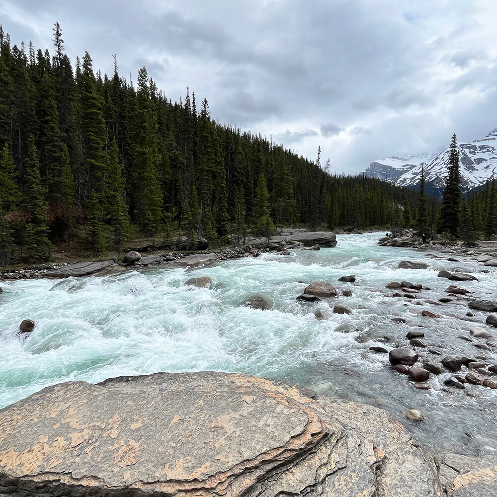 Mistaya Canyon Icefields Parkway Kanada