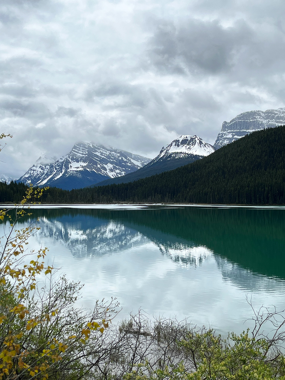 Waterfowl Lakes Icefields Parkway Kanada