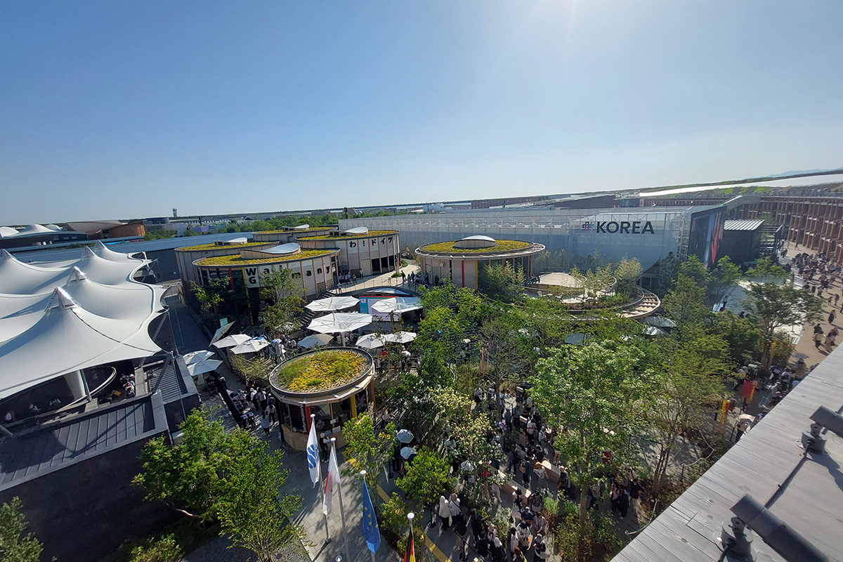 Expo Osaka maailmannäyttely Japani