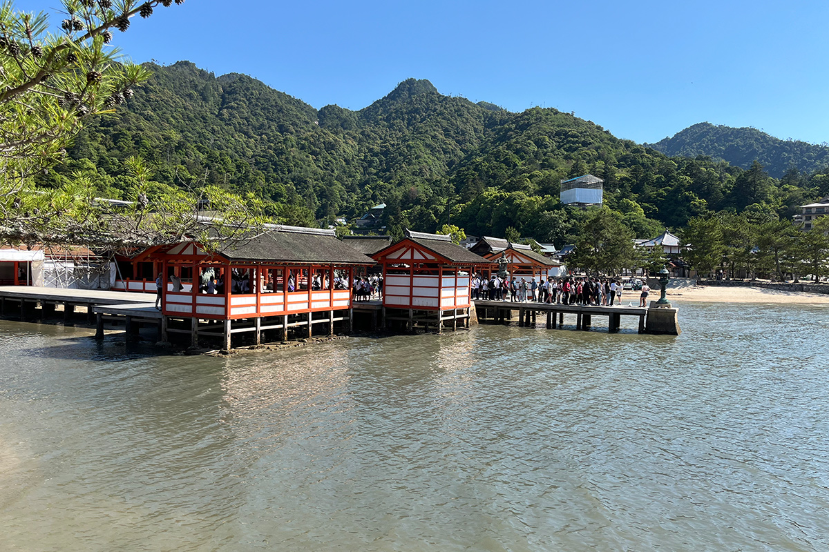 Itsukushima pyhättö Japani