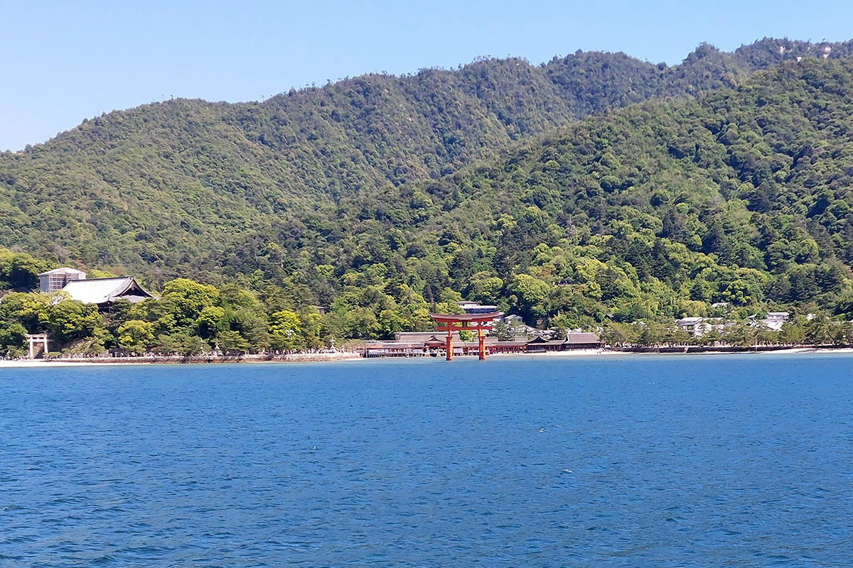 Miyajima Itsukushima torii-portti