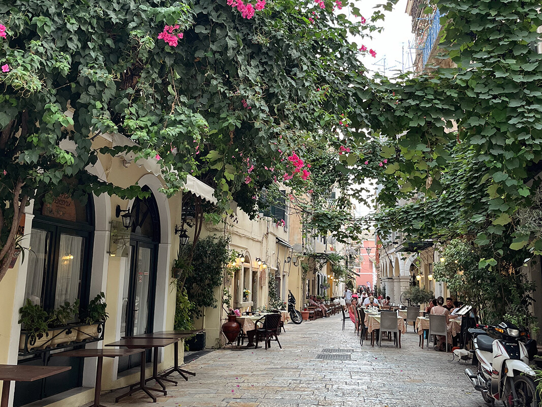 Korfu vanha kaupunki