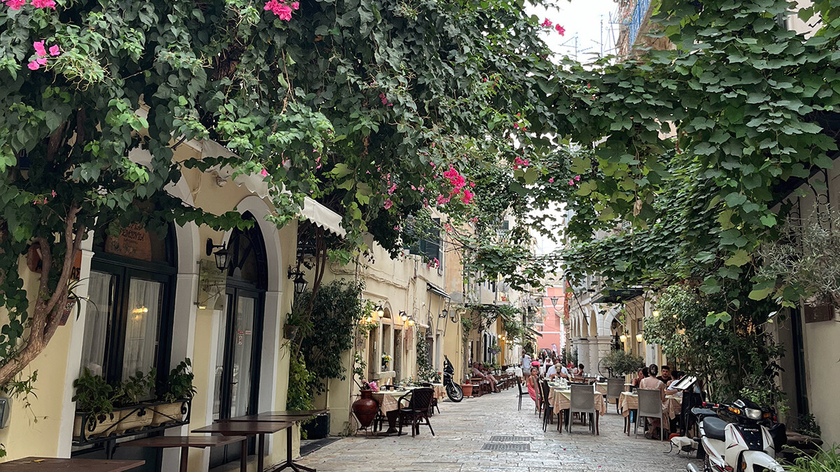 Korfu vanha kaupunki