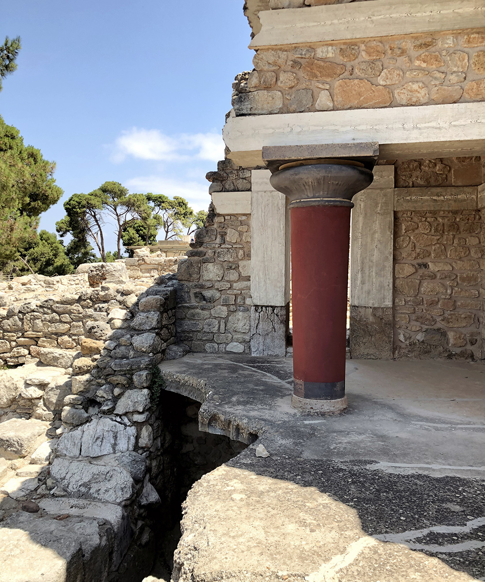 Knossos Kreeta Kreikka