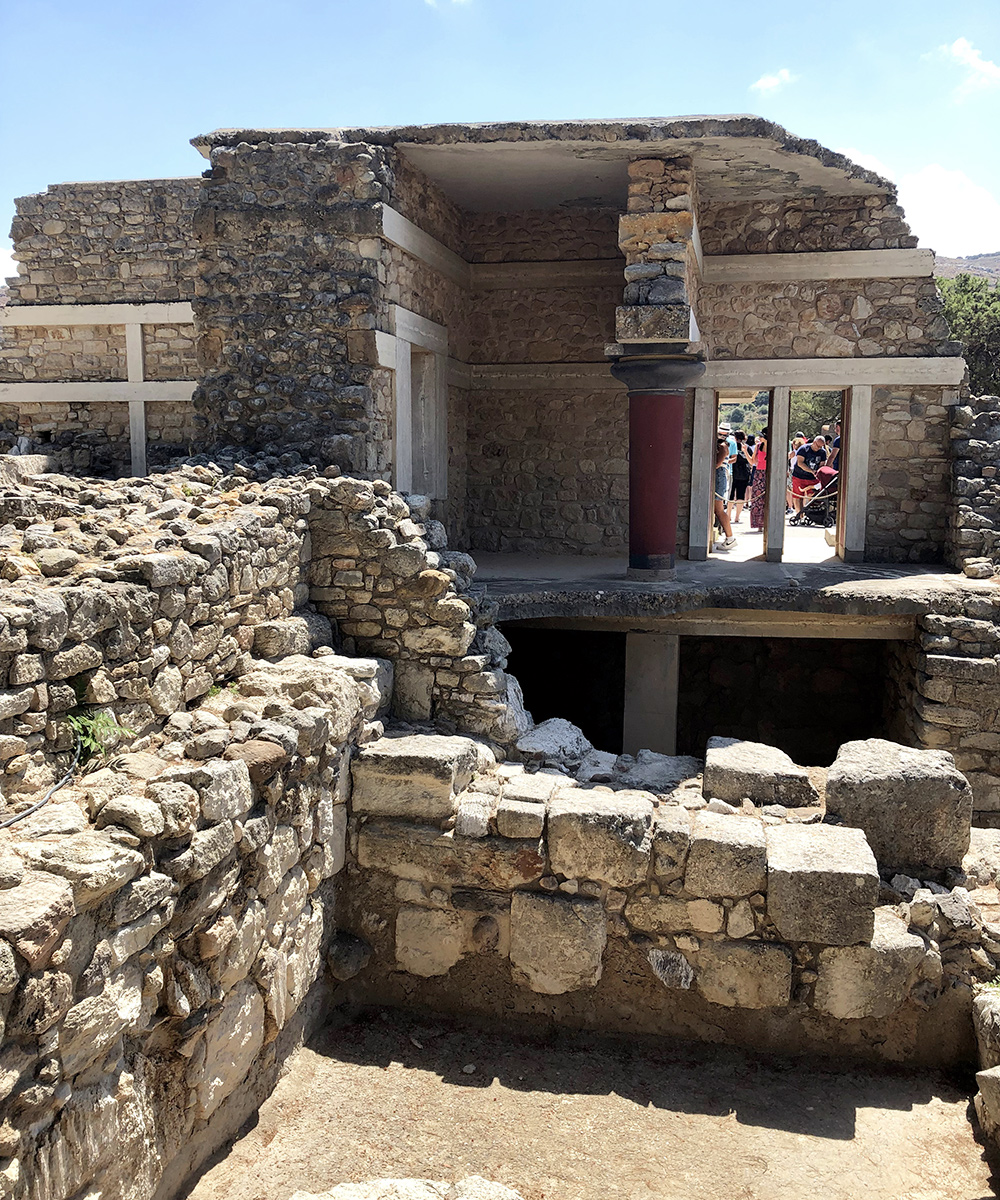 Knossos Kreeta Kreikka