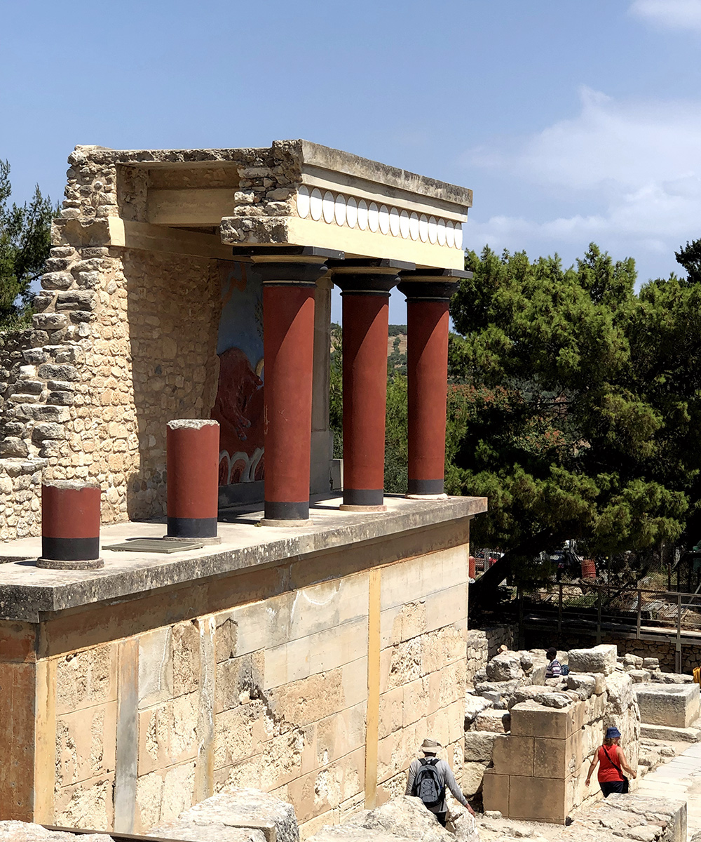 Knossos Kreeta Kreikka
