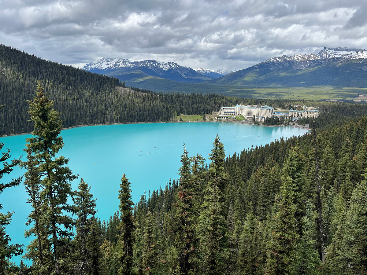 Lake Louise Kalliovuoret Kanada