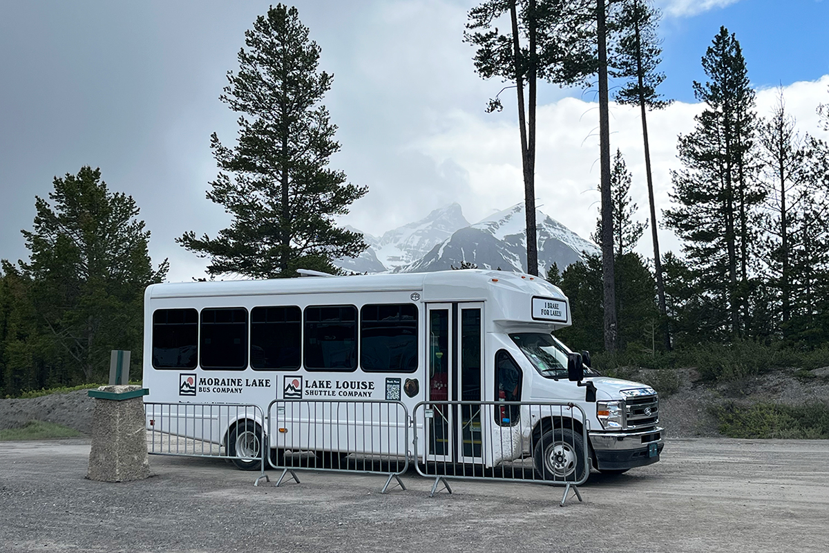 Lake Louise ja Moraine Lake Shuttle Kanada