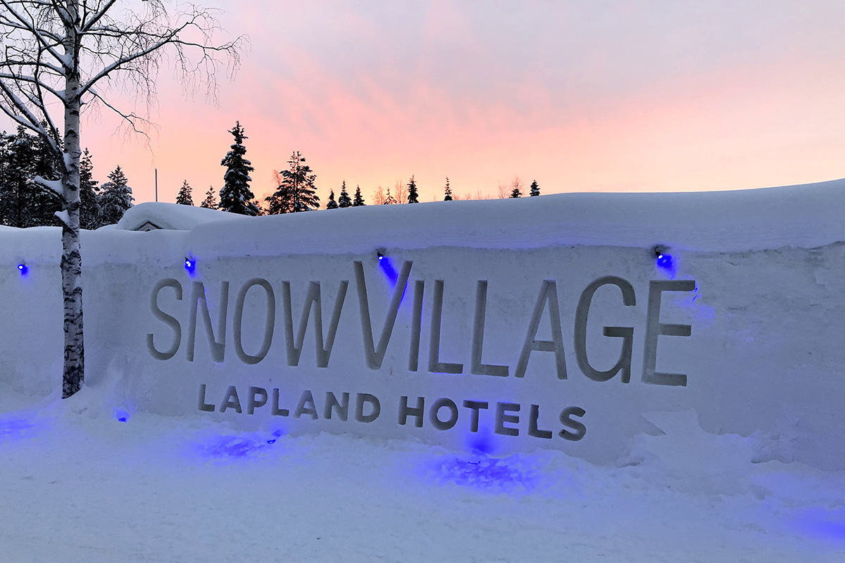 Snow Village Lappi