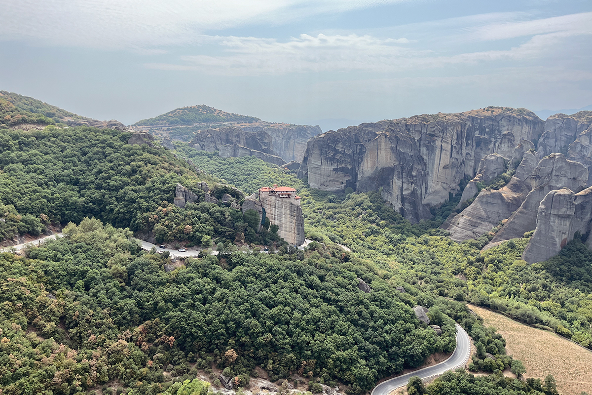 Rousánoksen luostari Meteora