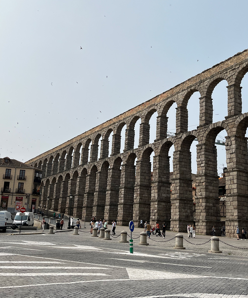 Akvedukti Segovia Espanja