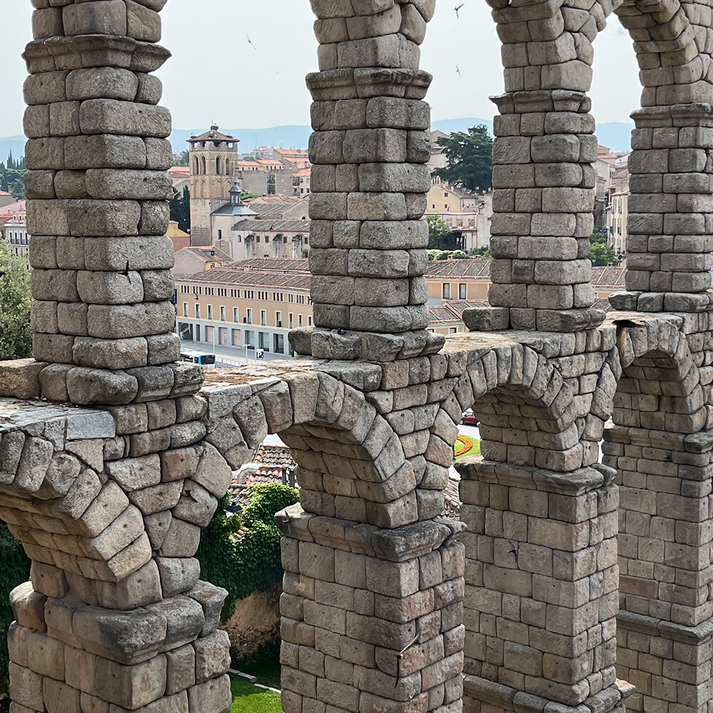 Segovia akvedukti Espanja