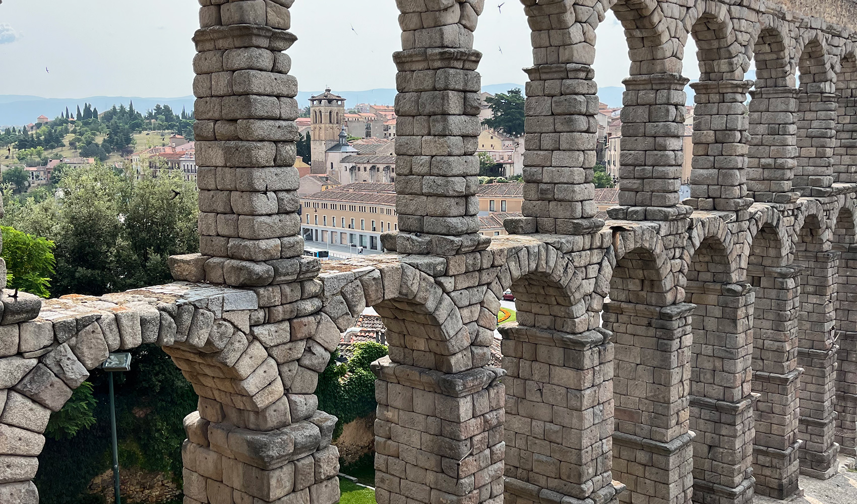 Segovia akvedukti Espanja