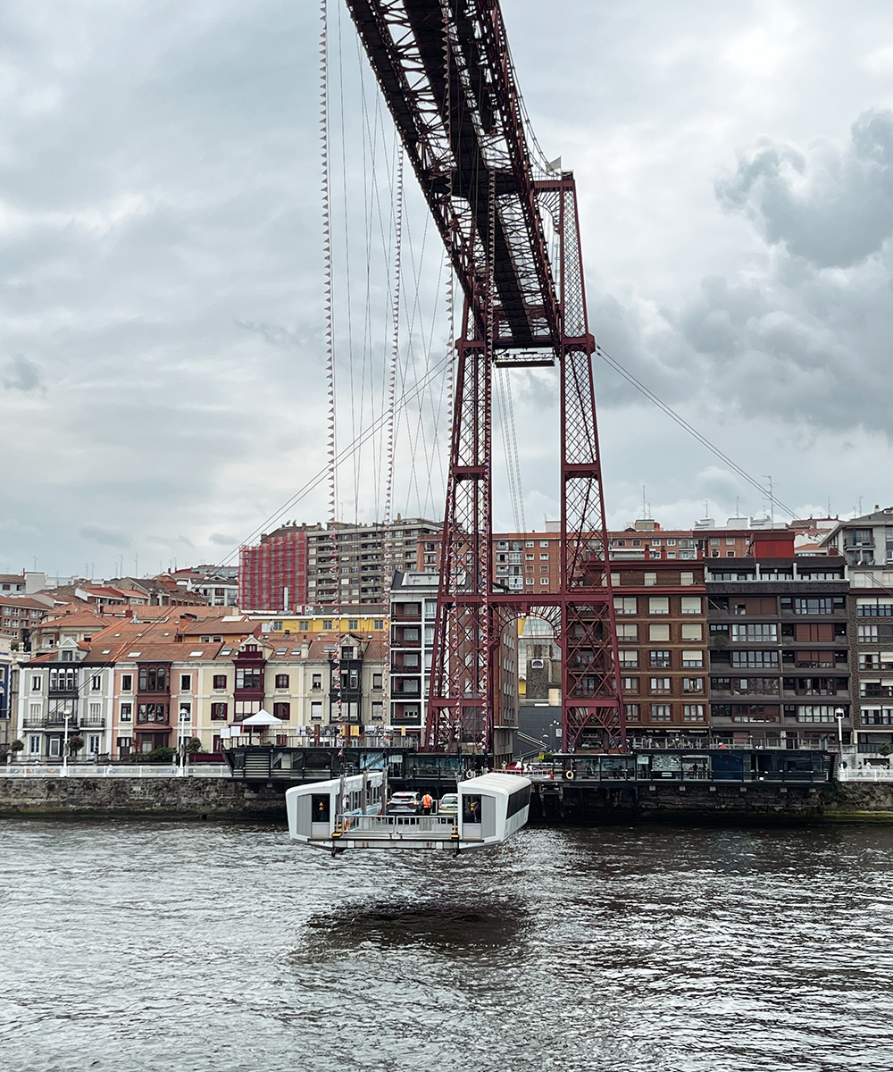 Vizcayan silta Bilbao Espanja