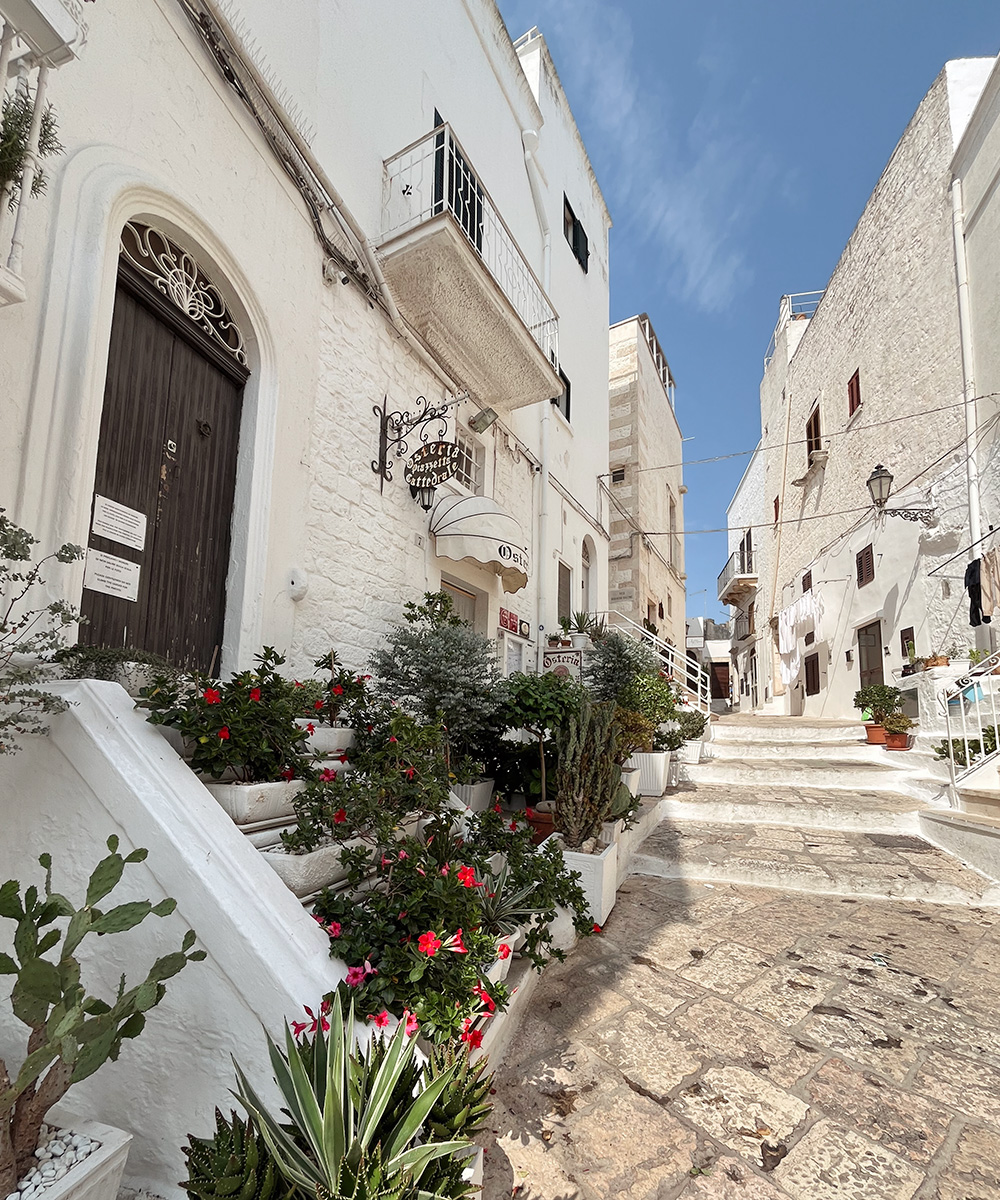 Ostuni Puglia Etelä-Italia