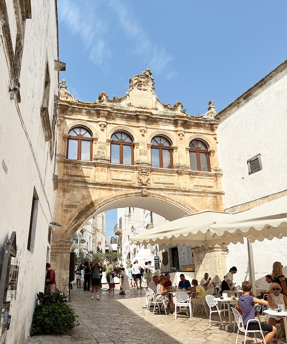 Ostuni Puglia Etelä-Italia