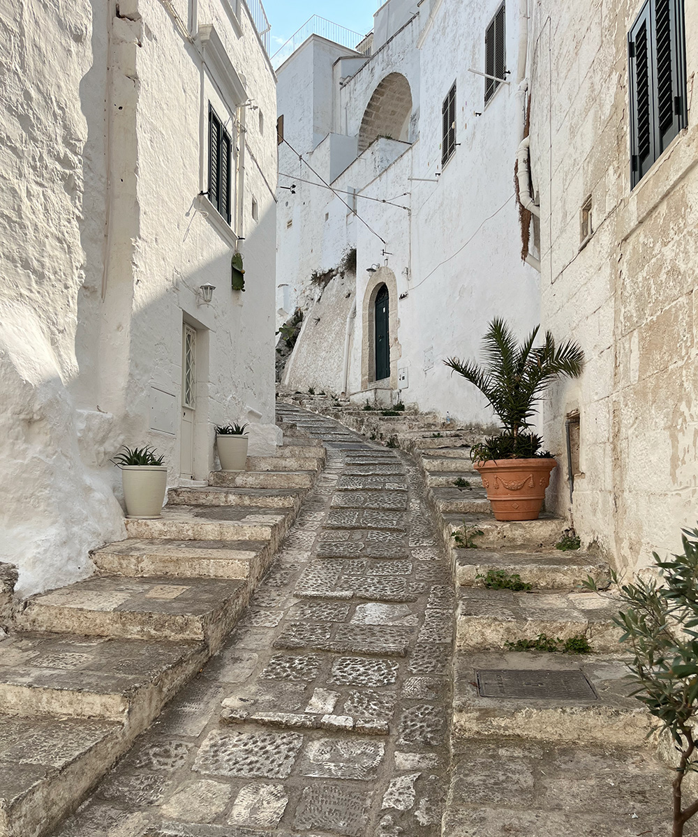 Ostuni Puglia Etelä-Italia