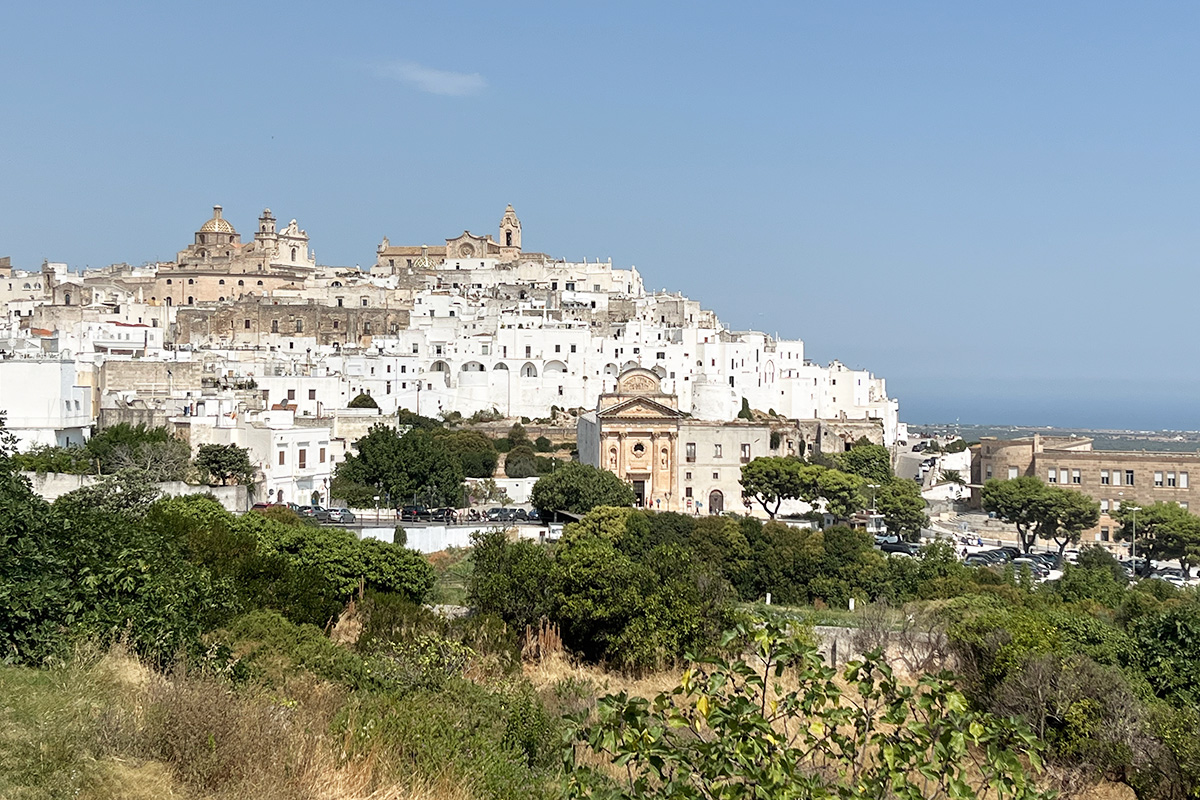 Ostuni Puglia Etelä-Italia