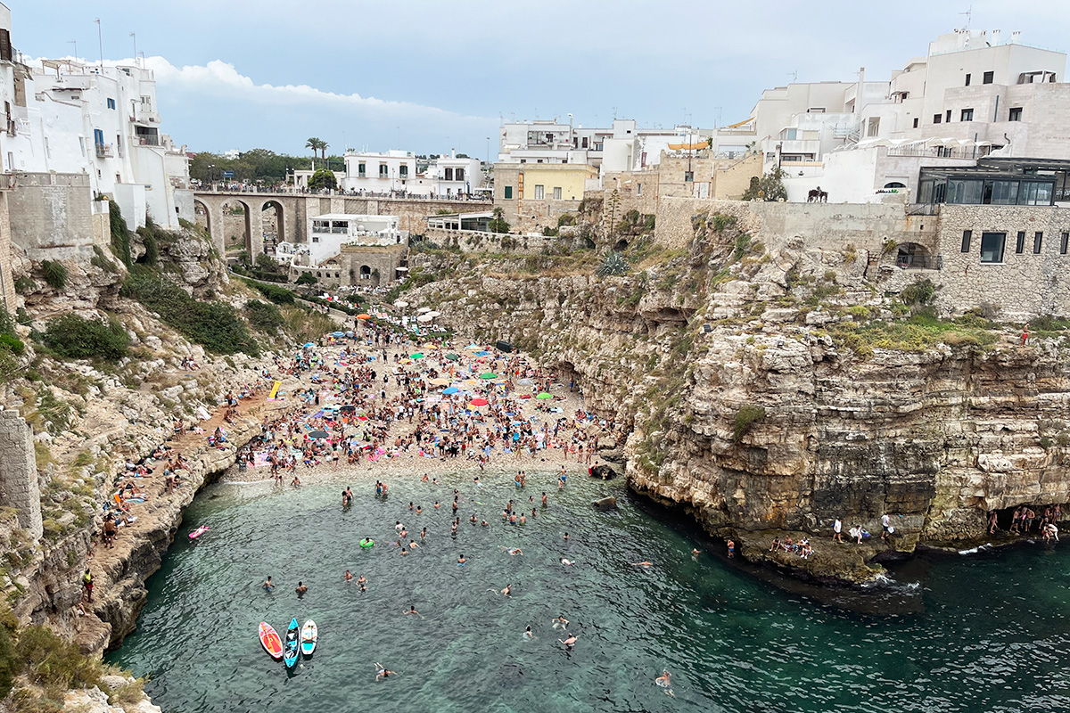 Lama Monachile Polignano a Mare Italia