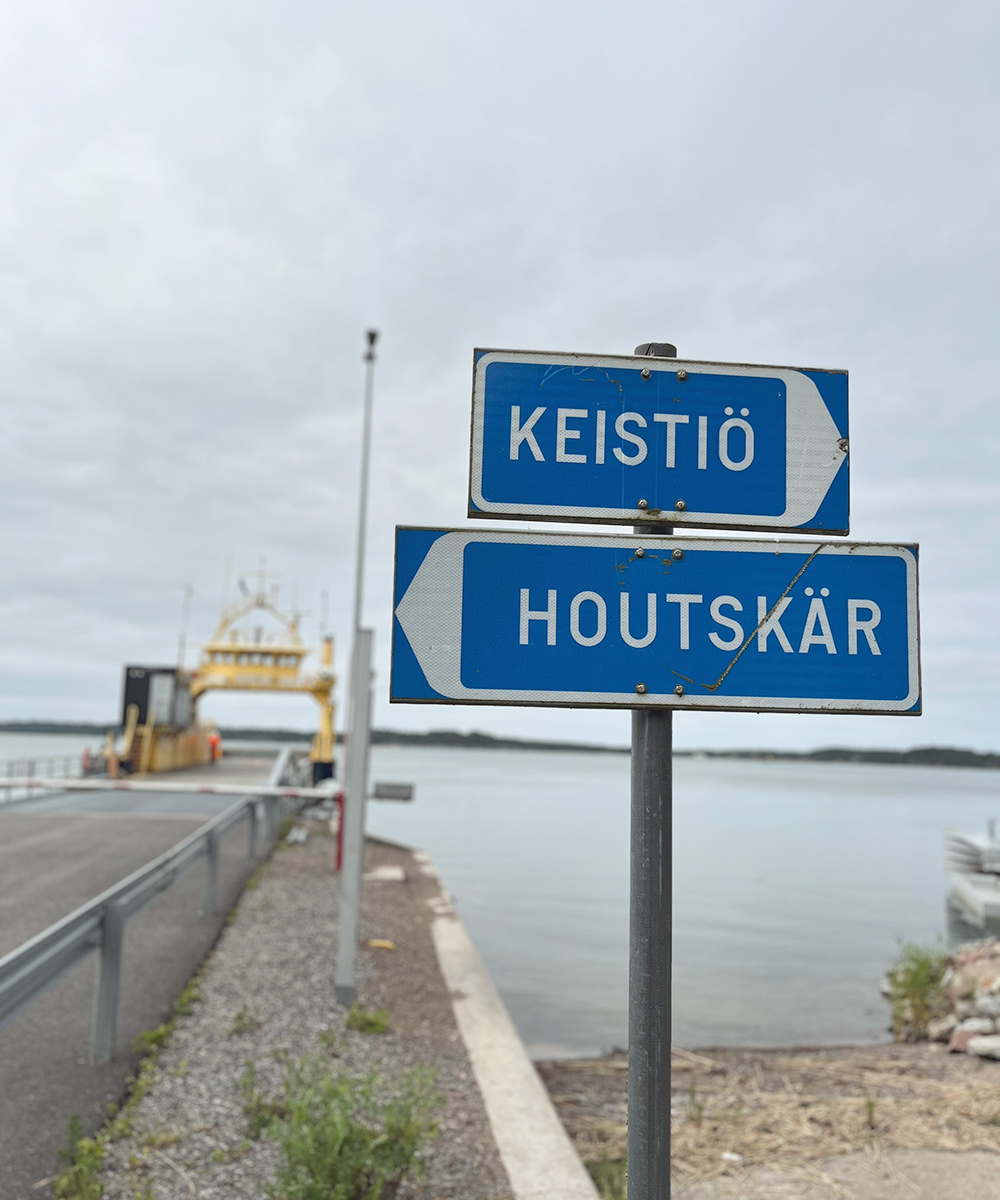 Keistiö Houtskari lossi Saariston rengastie